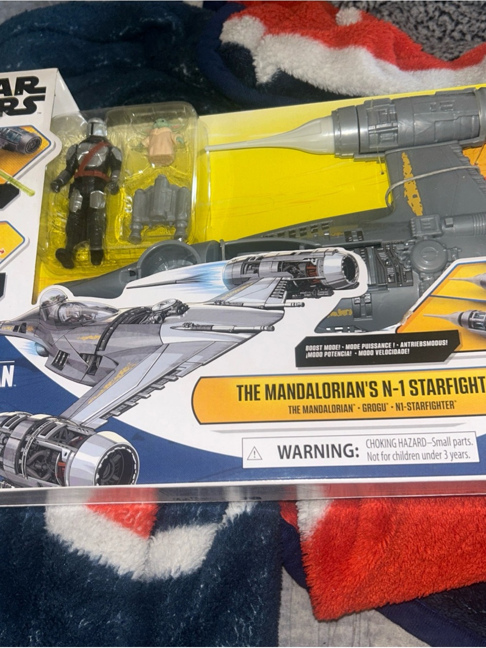Star Wars Epic Hero Series The Mandalorian's N-1 Starfighter and Figure Set